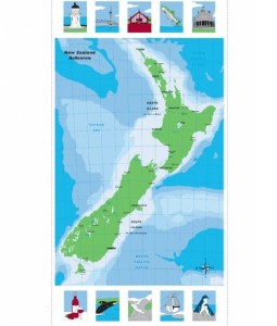 Map of NZ