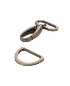 AntiqueBrass Set 1in 2050