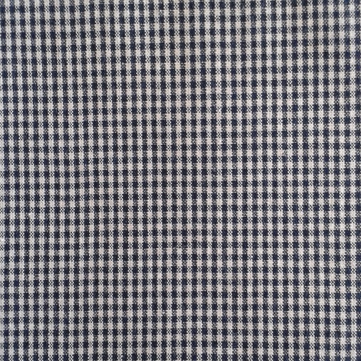 Small Navy Check Yarn-Dyed Woven - Katipatch Patchwork & Quilting Boutique
