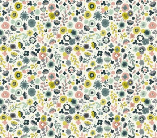 Modern Retro Ditzy Flowers - Katipatch Patchwork & Quilting Boutique
