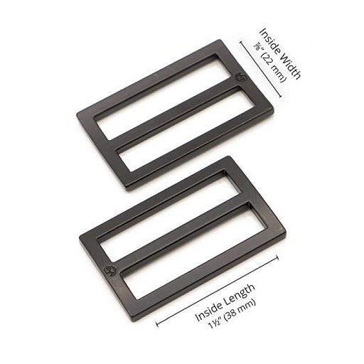Steel Adjusters / Sliders Black Nylon Coated – Allied Trimmings