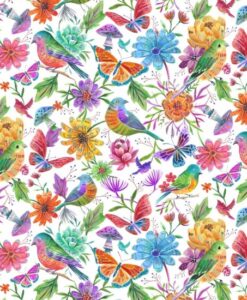 Luminous Birds White