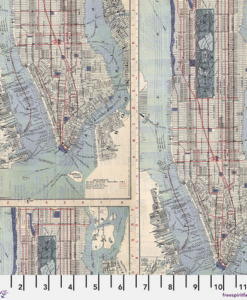 Indigo Map - Tim Holtz