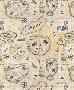 A Pirate's Adventure - Treasure Map