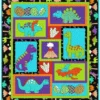 Dino Daze Pattern - Kids Quilts