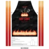 Hot Stuff Apron Panel