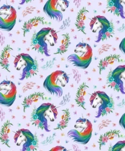 Enchanted Unicorns Lilac